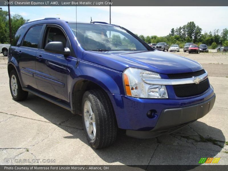 Laser Blue Metallic / Light Gray 2005 Chevrolet Equinox LT AWD