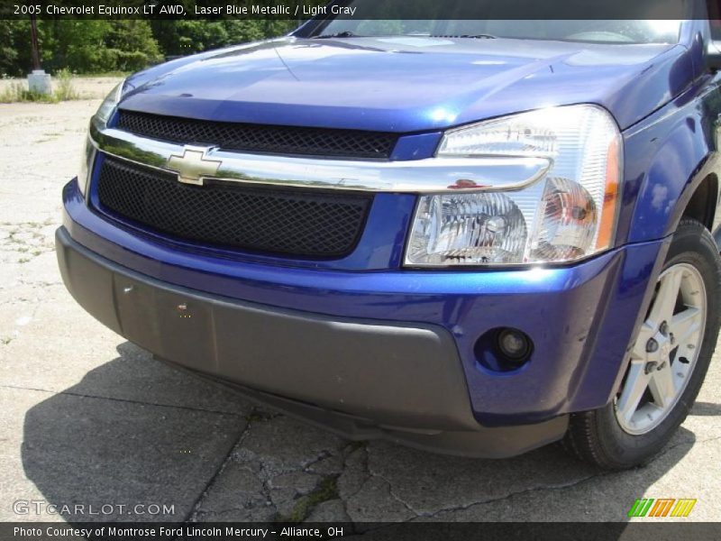 Laser Blue Metallic / Light Gray 2005 Chevrolet Equinox LT AWD