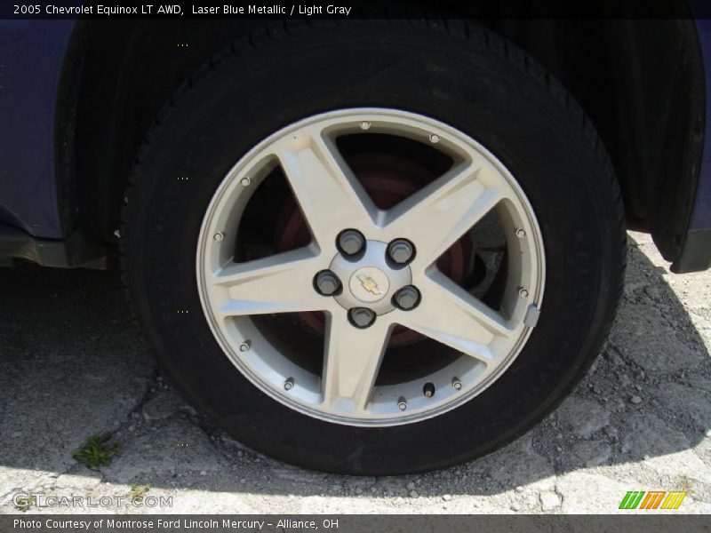 Laser Blue Metallic / Light Gray 2005 Chevrolet Equinox LT AWD