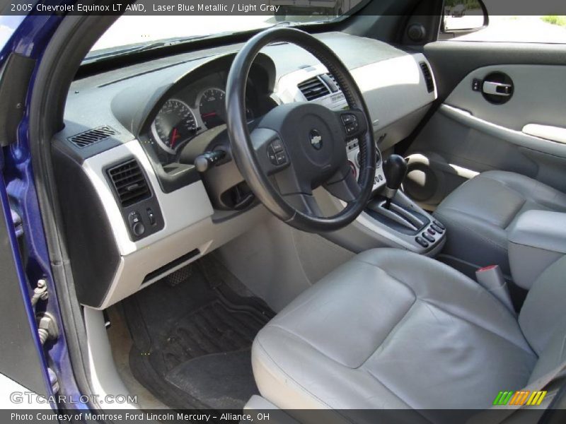 Laser Blue Metallic / Light Gray 2005 Chevrolet Equinox LT AWD