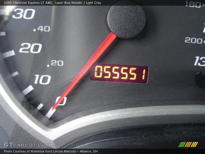 Laser Blue Metallic / Light Gray 2005 Chevrolet Equinox LT AWD