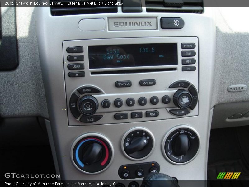Laser Blue Metallic / Light Gray 2005 Chevrolet Equinox LT AWD