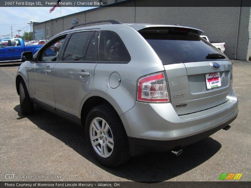 Pewter Metallic / Charcoal Black 2007 Ford Edge SEL