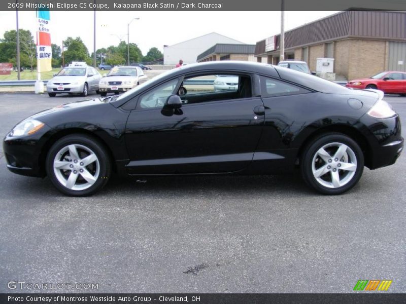 Kalapana Black Satin / Dark Charcoal 2009 Mitsubishi Eclipse GS Coupe