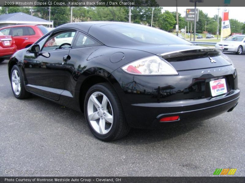 Kalapana Black Satin / Dark Charcoal 2009 Mitsubishi Eclipse GS Coupe