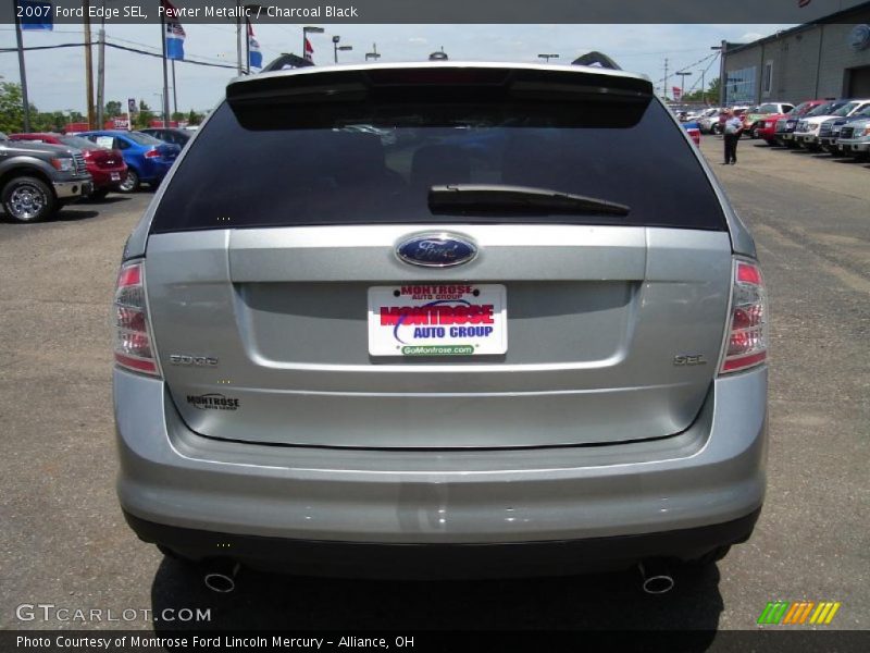 Pewter Metallic / Charcoal Black 2007 Ford Edge SEL