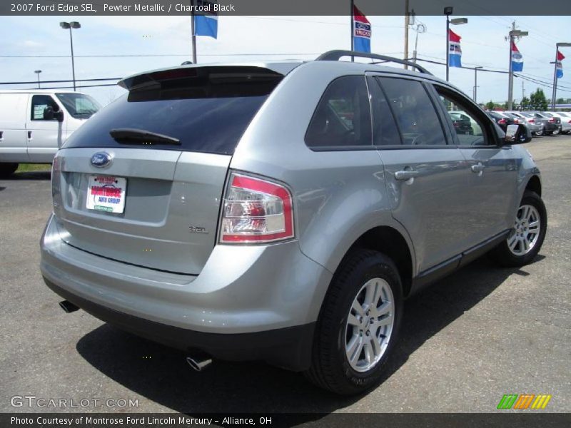 Pewter Metallic / Charcoal Black 2007 Ford Edge SEL