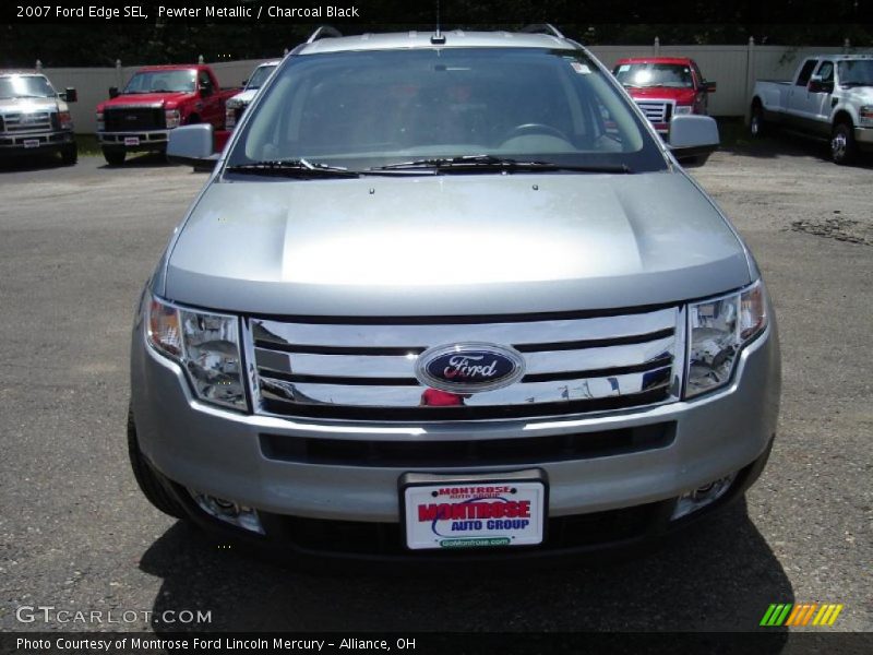 Pewter Metallic / Charcoal Black 2007 Ford Edge SEL