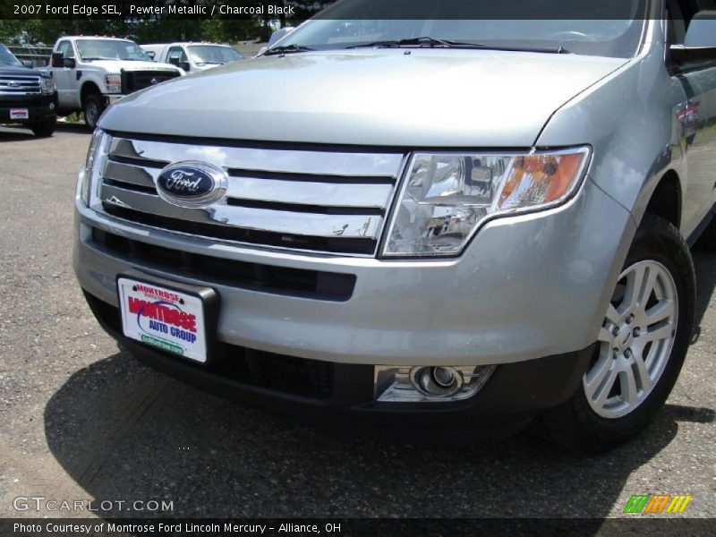 Pewter Metallic / Charcoal Black 2007 Ford Edge SEL