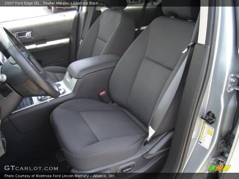 Pewter Metallic / Charcoal Black 2007 Ford Edge SEL