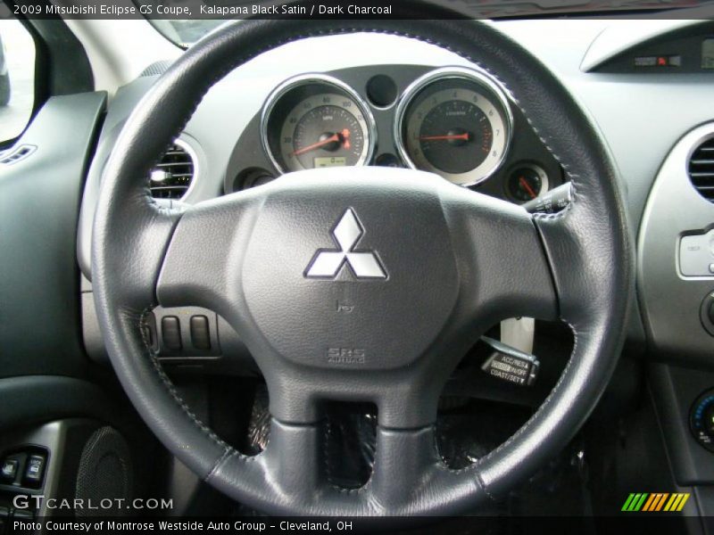 Kalapana Black Satin / Dark Charcoal 2009 Mitsubishi Eclipse GS Coupe