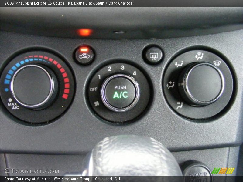 Kalapana Black Satin / Dark Charcoal 2009 Mitsubishi Eclipse GS Coupe