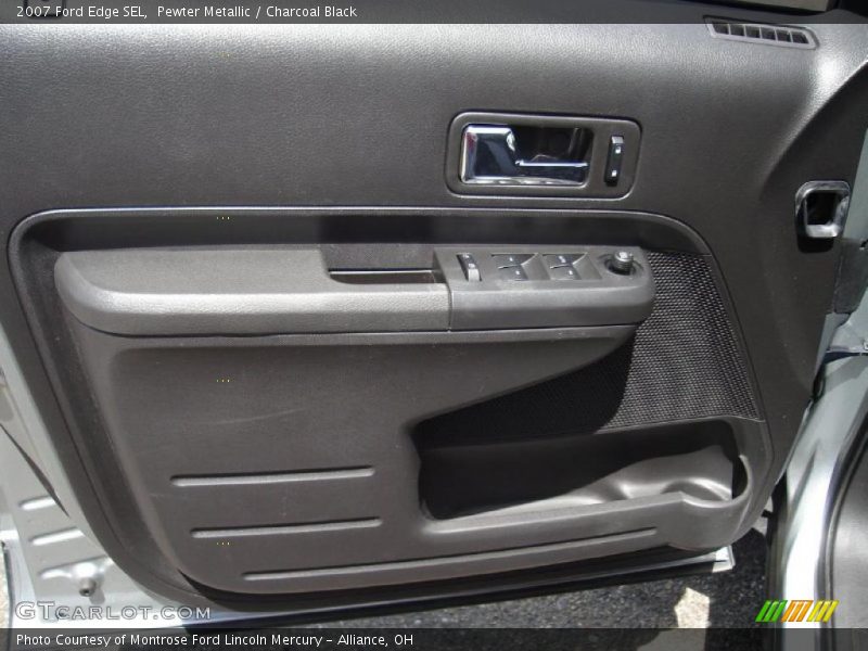 Pewter Metallic / Charcoal Black 2007 Ford Edge SEL