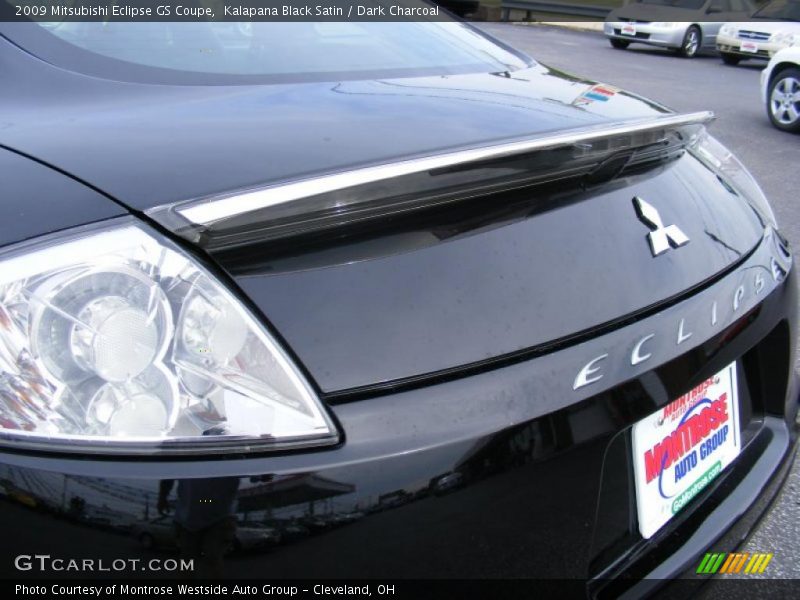 Kalapana Black Satin / Dark Charcoal 2009 Mitsubishi Eclipse GS Coupe