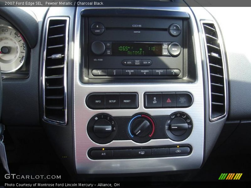 Pewter Metallic / Charcoal Black 2007 Ford Edge SEL