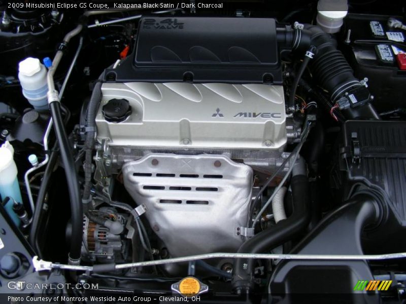 Kalapana Black Satin / Dark Charcoal 2009 Mitsubishi Eclipse GS Coupe