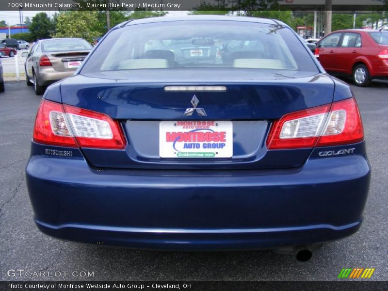 Maizen Blue Pearl / Medium Gray 2009 Mitsubishi Galant ES