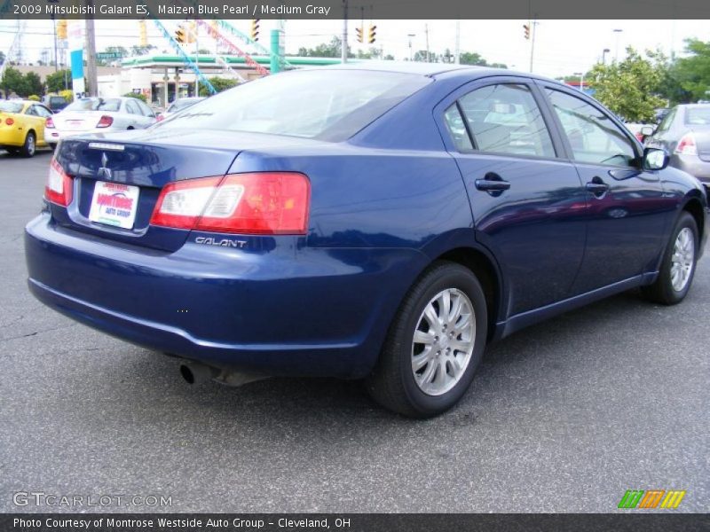 Maizen Blue Pearl / Medium Gray 2009 Mitsubishi Galant ES