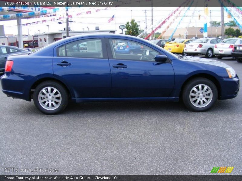 Maizen Blue Pearl / Medium Gray 2009 Mitsubishi Galant ES
