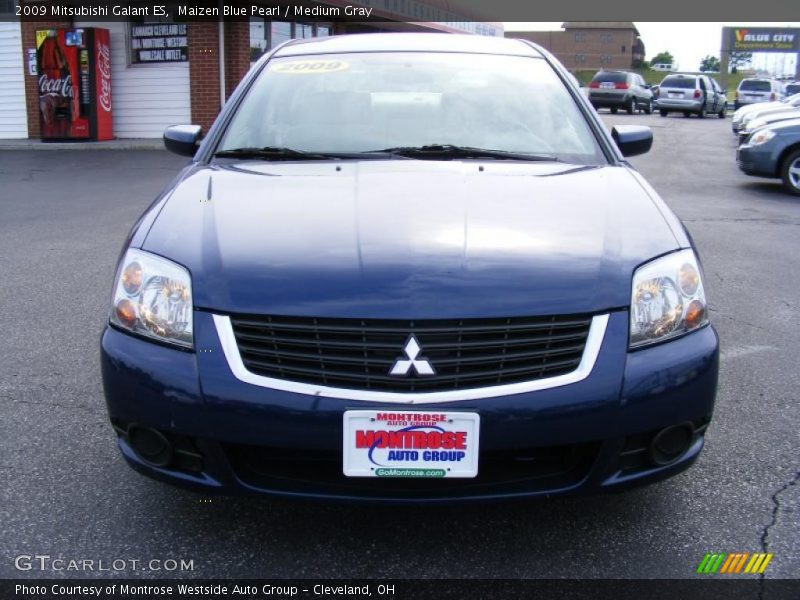 Maizen Blue Pearl / Medium Gray 2009 Mitsubishi Galant ES