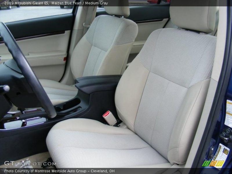 Maizen Blue Pearl / Medium Gray 2009 Mitsubishi Galant ES