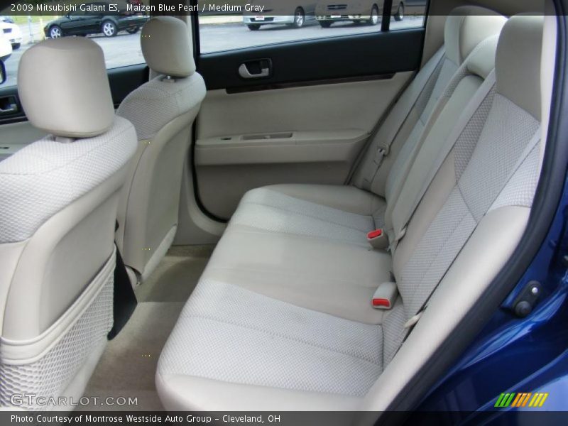 Maizen Blue Pearl / Medium Gray 2009 Mitsubishi Galant ES