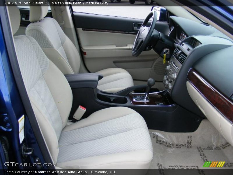 Maizen Blue Pearl / Medium Gray 2009 Mitsubishi Galant ES
