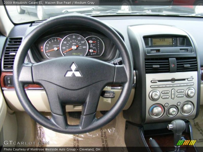 Maizen Blue Pearl / Medium Gray 2009 Mitsubishi Galant ES