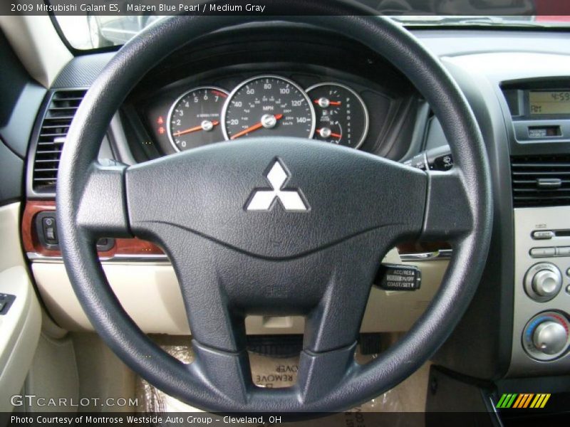 Maizen Blue Pearl / Medium Gray 2009 Mitsubishi Galant ES