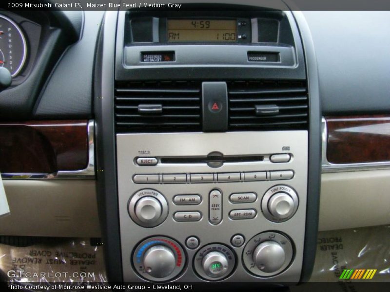 Maizen Blue Pearl / Medium Gray 2009 Mitsubishi Galant ES