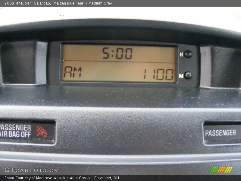 Maizen Blue Pearl / Medium Gray 2009 Mitsubishi Galant ES
