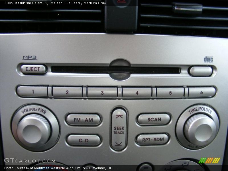 Maizen Blue Pearl / Medium Gray 2009 Mitsubishi Galant ES