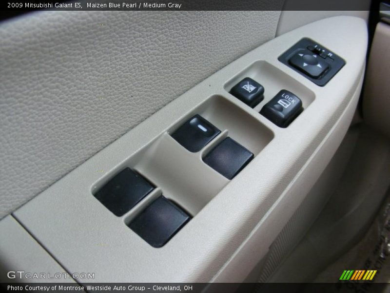 Maizen Blue Pearl / Medium Gray 2009 Mitsubishi Galant ES