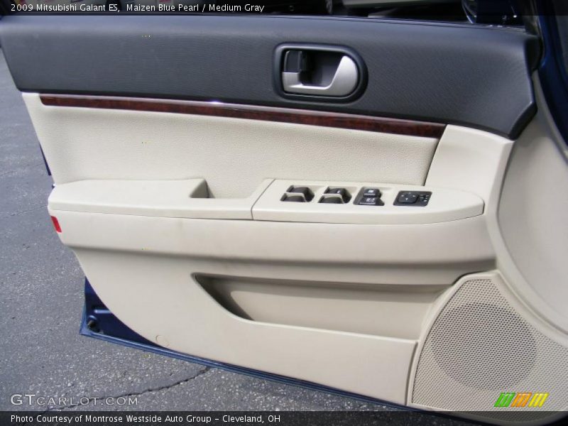 Maizen Blue Pearl / Medium Gray 2009 Mitsubishi Galant ES