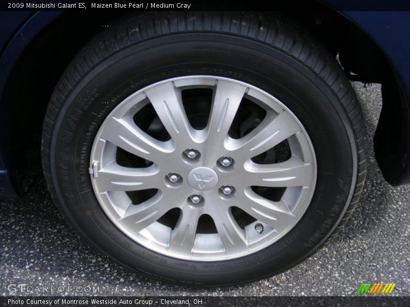Maizen Blue Pearl / Medium Gray 2009 Mitsubishi Galant ES