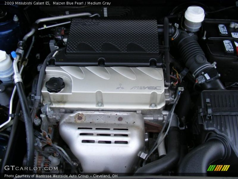 Maizen Blue Pearl / Medium Gray 2009 Mitsubishi Galant ES