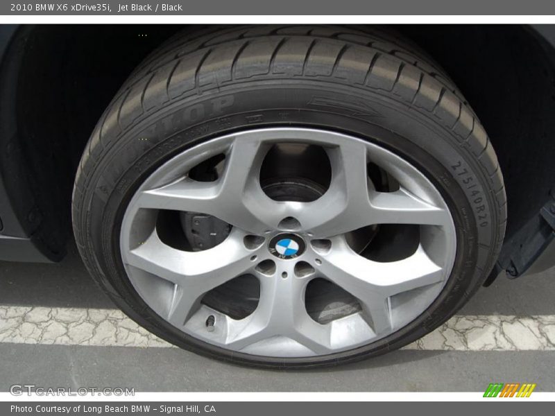 Jet Black / Black 2010 BMW X6 xDrive35i