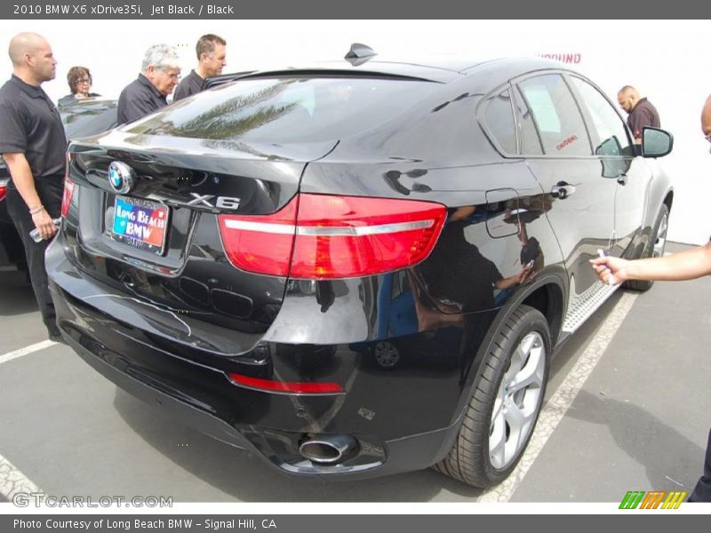 Jet Black / Black 2010 BMW X6 xDrive35i