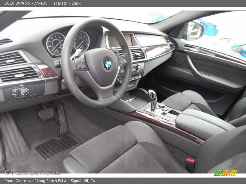 Jet Black / Black 2010 BMW X6 xDrive35i