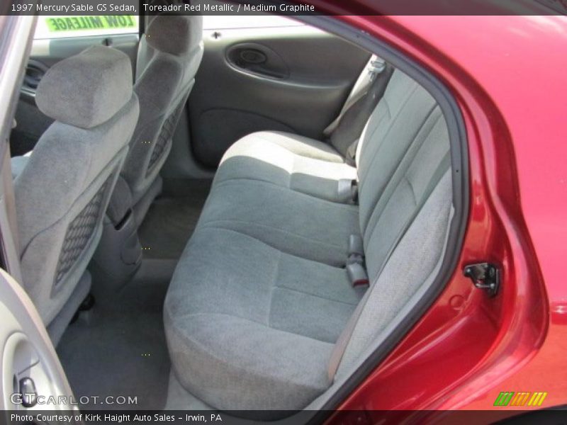 Toreador Red Metallic / Medium Graphite 1997 Mercury Sable GS Sedan