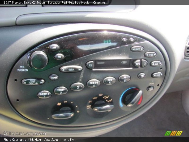 Toreador Red Metallic / Medium Graphite 1997 Mercury Sable GS Sedan