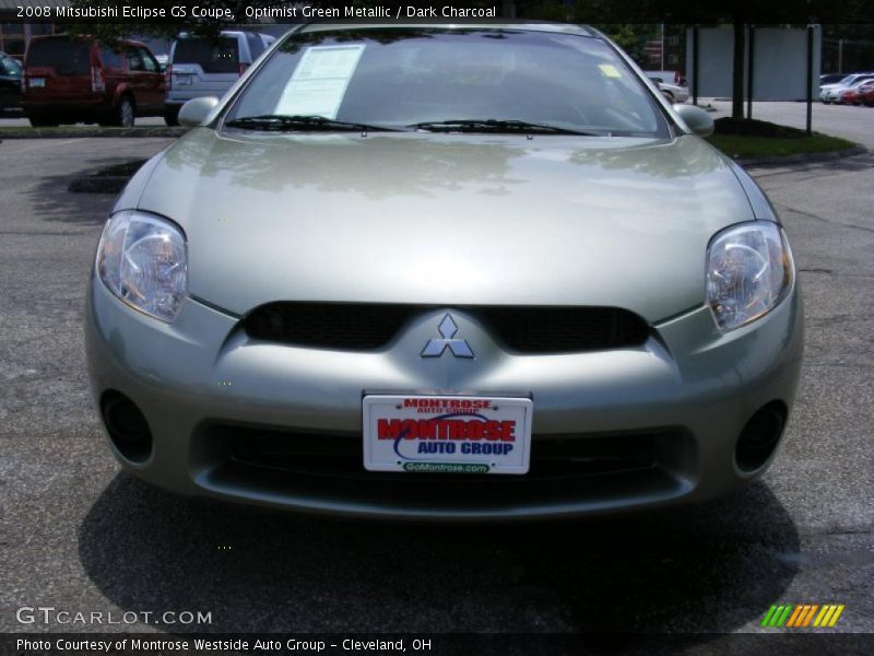 Optimist Green Metallic / Dark Charcoal 2008 Mitsubishi Eclipse GS Coupe