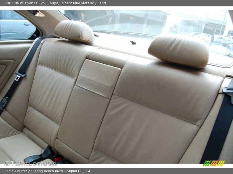 Orient Blue Metallic / Sand 2003 BMW 3 Series 325i Coupe