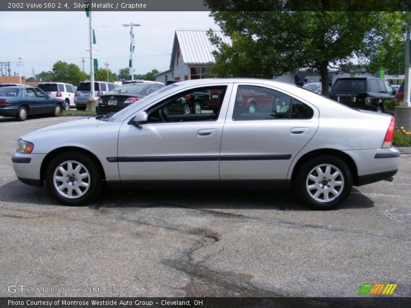 Silver Metallic / Graphite 2002 Volvo S60 2.4