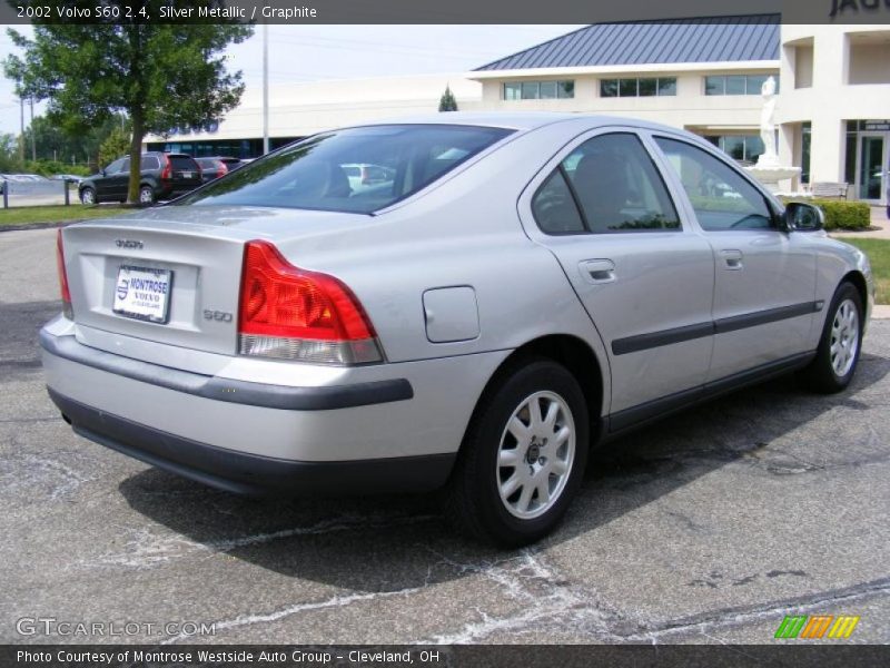 Silver Metallic / Graphite 2002 Volvo S60 2.4