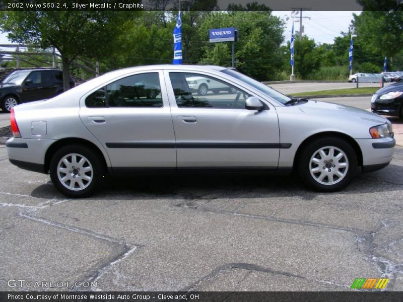 Silver Metallic / Graphite 2002 Volvo S60 2.4