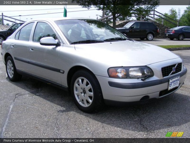 Silver Metallic / Graphite 2002 Volvo S60 2.4