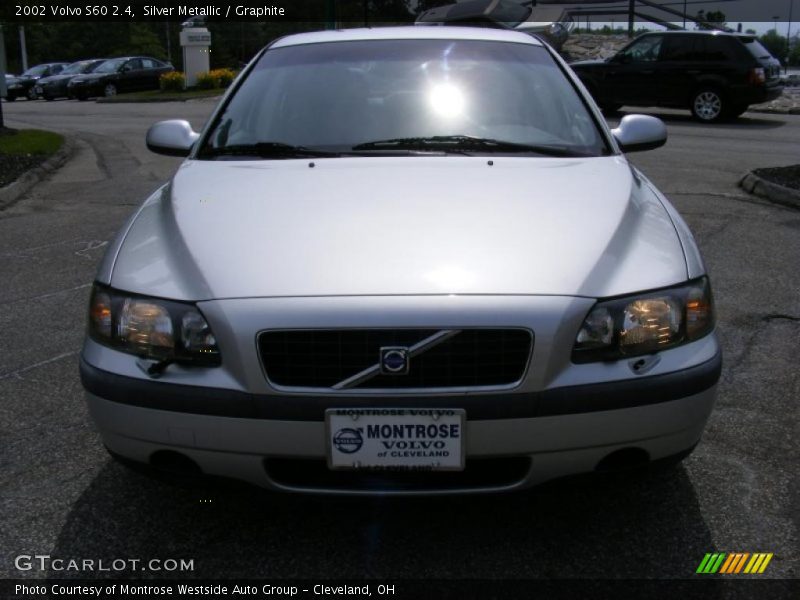 Silver Metallic / Graphite 2002 Volvo S60 2.4