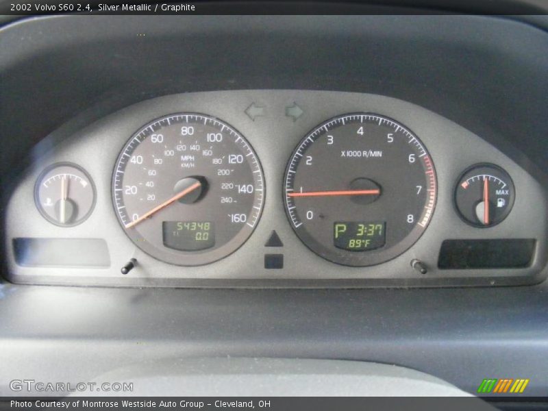 Silver Metallic / Graphite 2002 Volvo S60 2.4