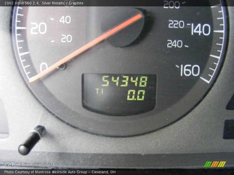 Silver Metallic / Graphite 2002 Volvo S60 2.4